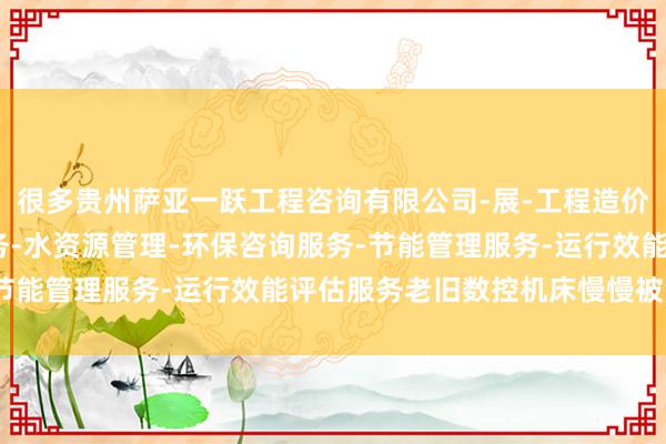 很多贵州萨亚一跃工程咨询有限公司-展-工程造价咨询业务-工程管理服务-水资源管理-环保咨询服务-节能管理服务-运行效能评估服务老旧数控机床慢慢被淘汰